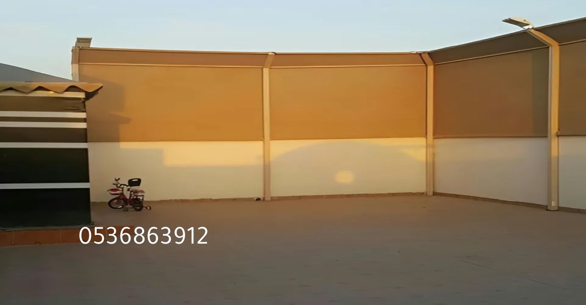 تركيب سواتر في الرياض | أفضل شركة لتركيب السواتر الحديد، القماش، الخشب، والبلاستيك